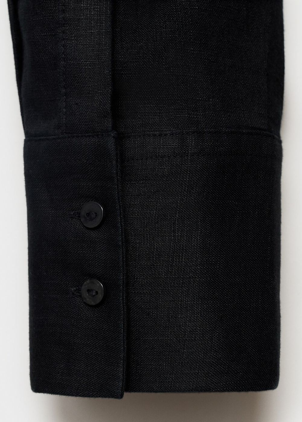 Объемная рубашка изо льна