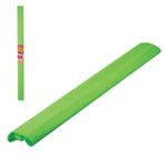 Бумага гофрированная (креповая) ФЛУОРЕСЦЕНТНАЯ, 22 г/м2, зеленая, 50х200 см, в рулоне, BRAUBERG, 127934