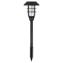 Светильник уличный ЭРА ERASS12-03 на солнечной батарее садовый Лофт 1LED | Садовые декоративные светильники