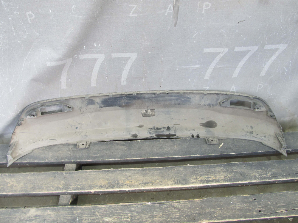 Юбка заднего бампера Kia Rio 3 (QB)  Б/У Оригинал 866124y000