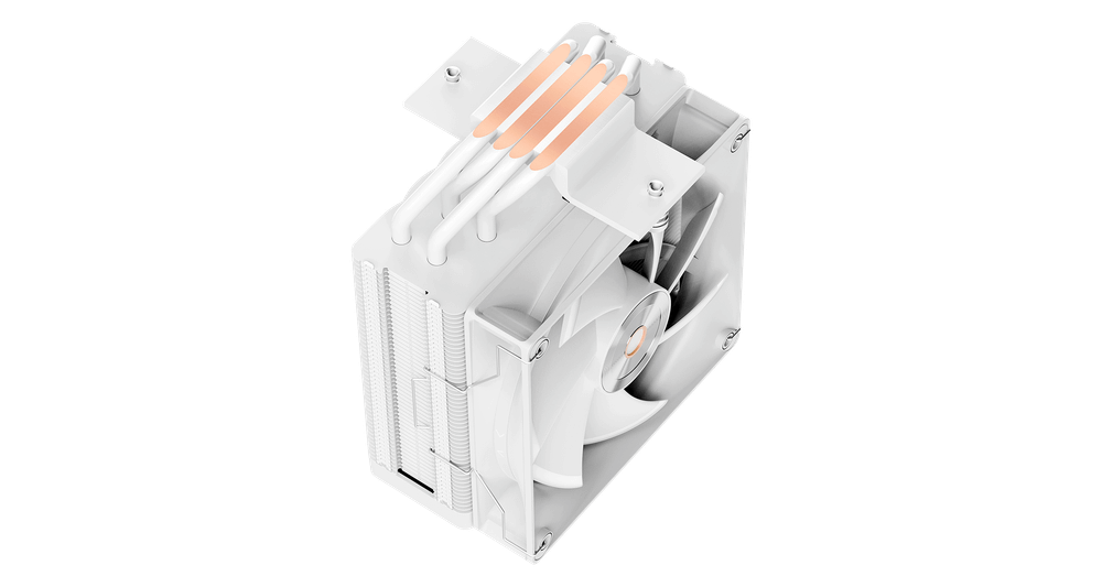 Вентилятор для процессора Ocypus Delta A40 WH ARGB TDP 220W 4-pin 1851/1700/1200/115X/AM5/AM4 Белый