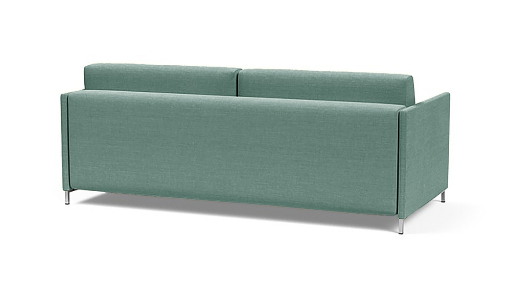 Диван Леонора Лайт Strong Plus 07 226*109*105 см, Бирюзовый Рогожка Еврокнижка Фиеста