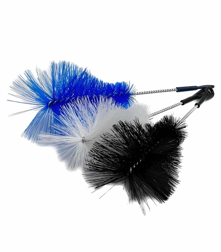 Wycior do wazonu plastic Drop 40 cm Black