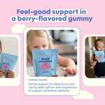 JoySpring, Mood Munchies, жевательные мармеладки, натуральные ягоды, 60 жевательных таблеток