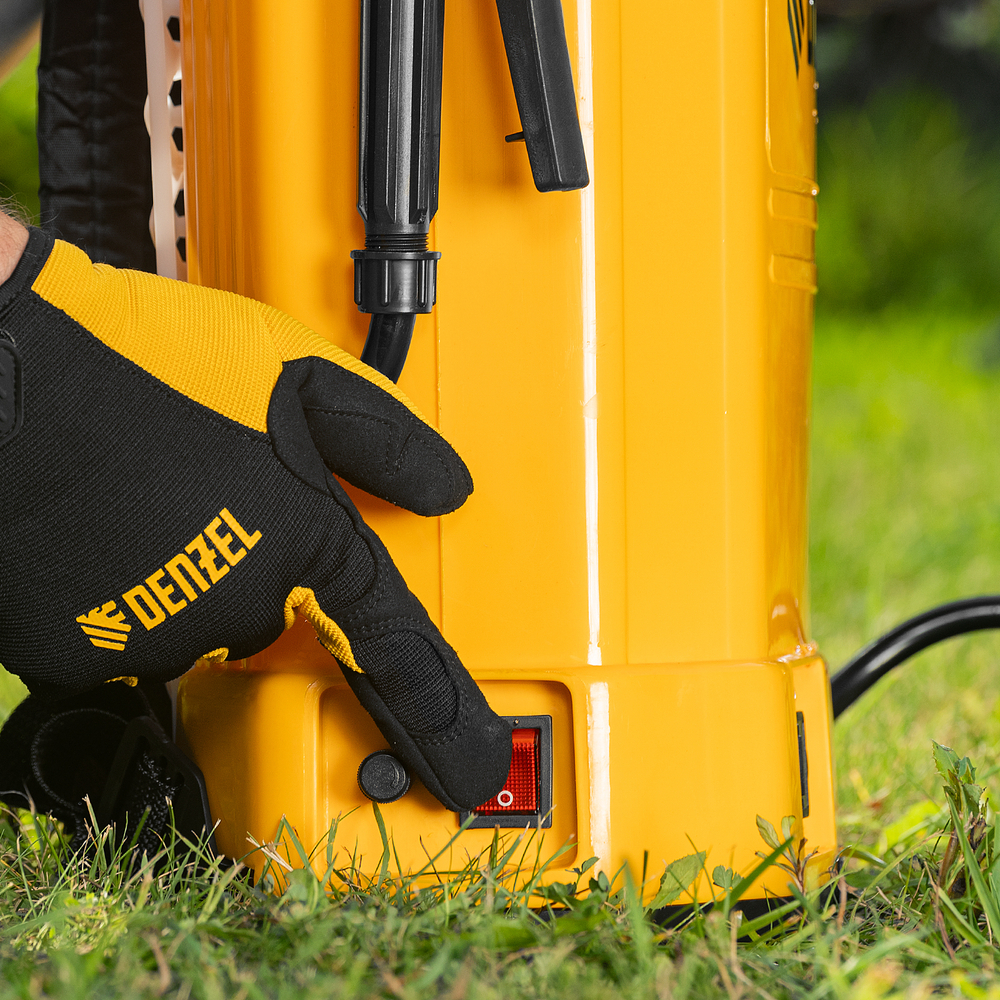 Опрыскиватель ранцевый аккумуляторный D-16LA, 16 л, 12 В, 8 Ач Denzel