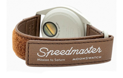 SWATCH Men 42mm Coffee Watch SO33T100