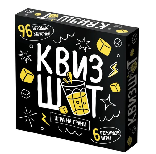 ИГРА настольная КВИЗШОТ 18+ (05771)