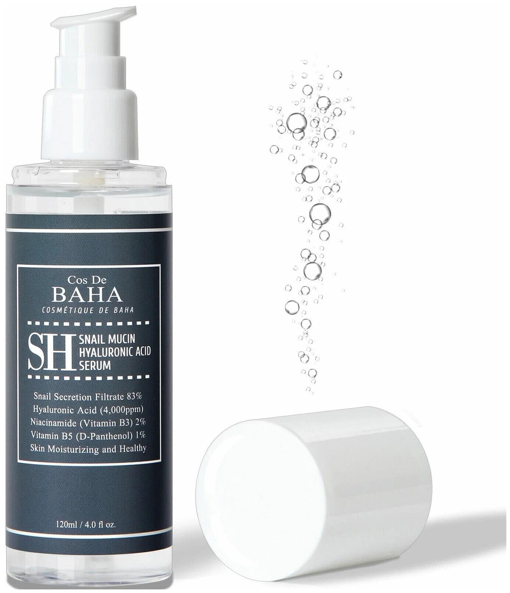 Сыворотка для лица с муцином улитки Cos De BAHA Snail Serum