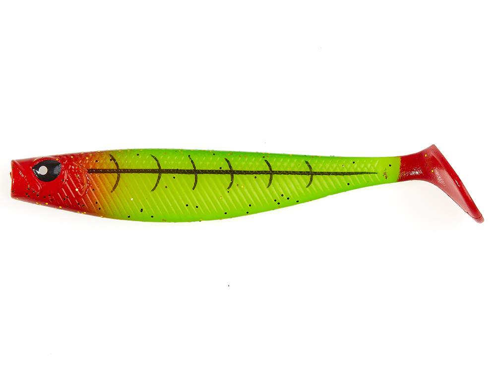 Виброхвост LJ 3D Red Tail Shad 7" (17.8 см), цвет PG15, 2 шт.