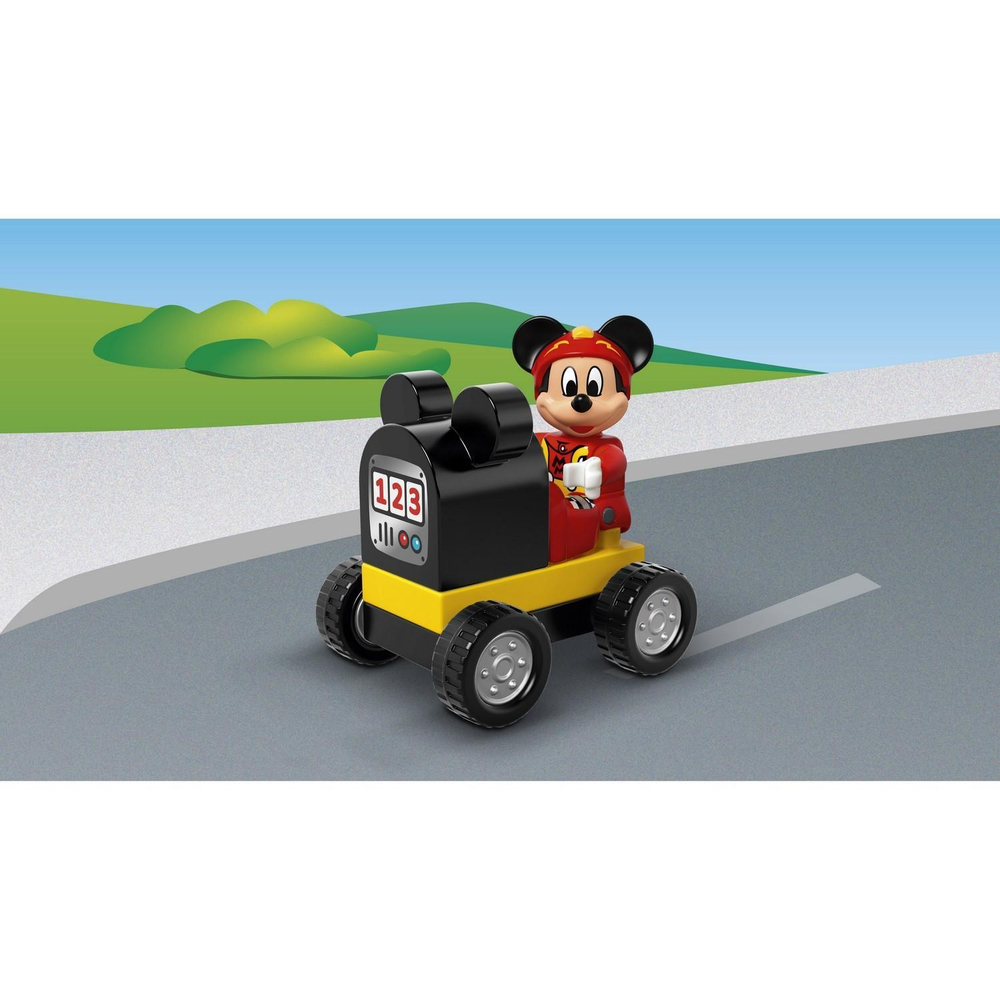 LEGO Duplo: Disney: Гоночная машина Микки 10843 — Mickey Racer — Лего Дупло