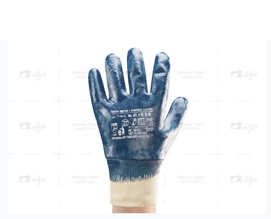 Перчатки нитрил-манжет №410