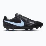 Футбольные бутсы Nike Tiempo Ligera Pro FG black/ice blue/obsidian