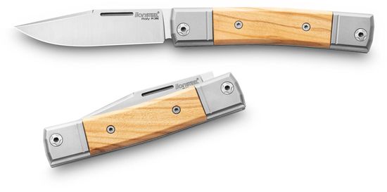 Складной нож Lion Steel "BestMan" L/BM1 UL c клинком из стали Böhler M390 Microclean®, рукоять дерево (Олива)