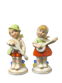 Пара статуэток (миниатюр) "Мальчик и девочка" Германия
