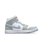 Кроссовки Air Jordan 1 Mid Wolf Grey Aluminum
