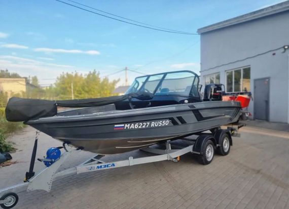 Катер-лодка алюминиевая ФЛ-52 Б/У