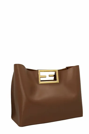 Сумка Fendi Way Medium темно-коричневый