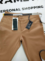 Брюки-стрейч casual fit, Street One.Цвет песочный. Размер 36/30 - 42/44 русский.