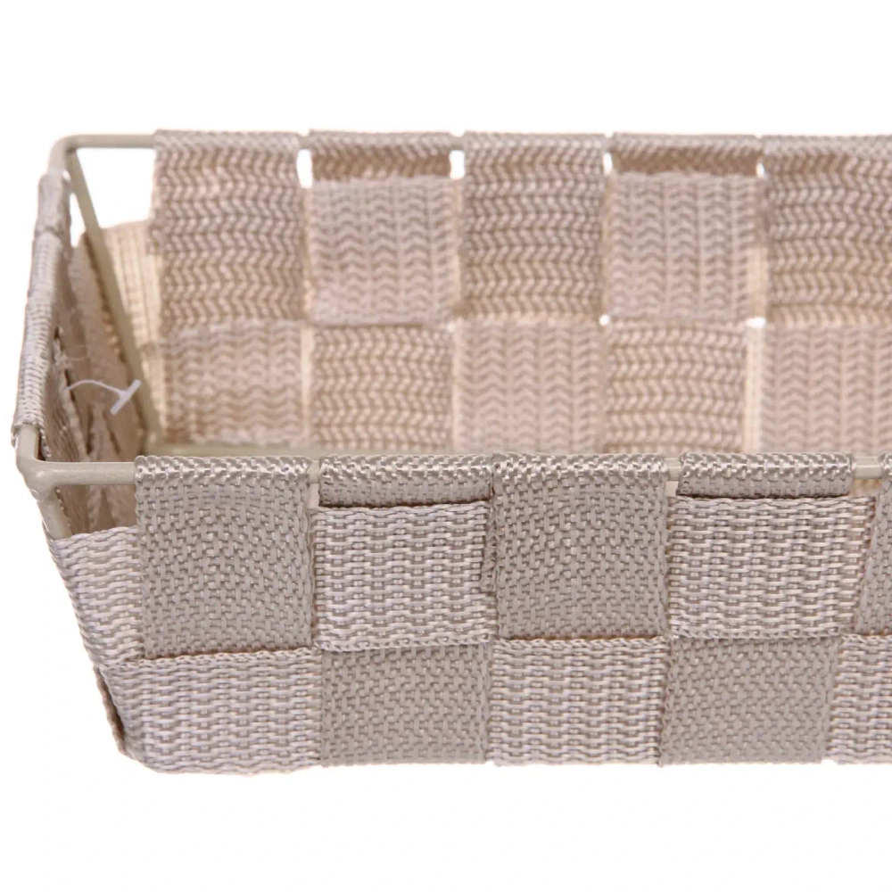 Корзина для хранения «ФАРТЕГО», цвет капучино, 36*14*6см (лейбл Селфи)