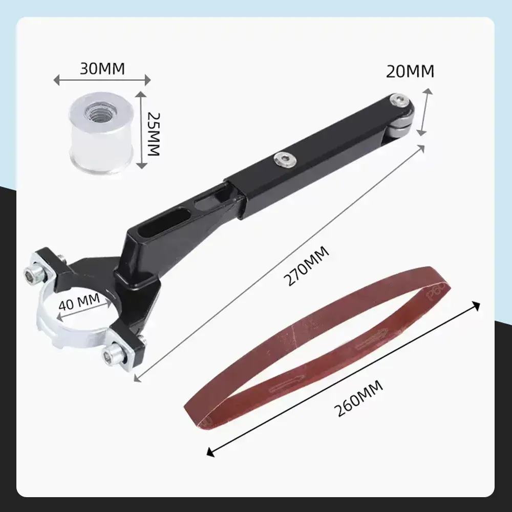 Насадка ленточно-шлифовальная для угловой шлифовальной машины с 4 матовыми полосками