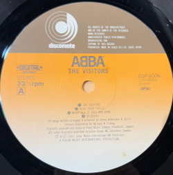 Виниловая пластинка ABBA - The Visitors LP
