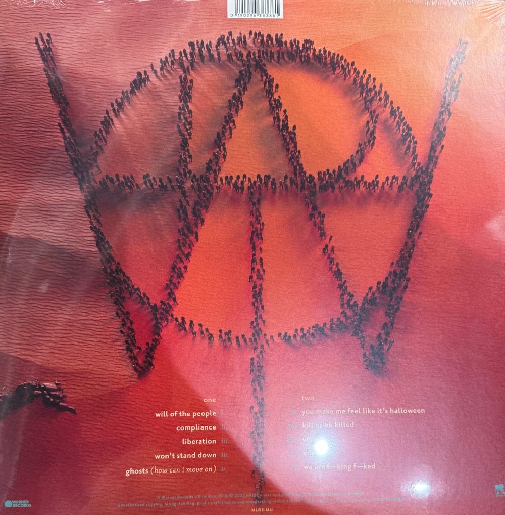 Виниловая пластинка Muse - Will Of The People LP