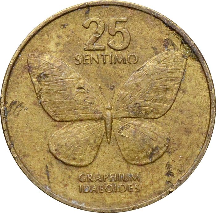 25 сентимо 1992 Филиппины