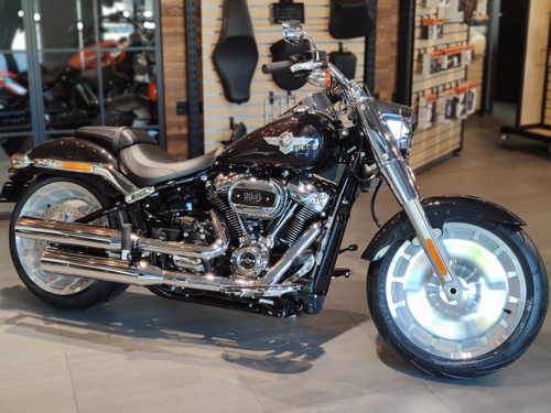 Fat Boy 114 (FLFBS) Harley-Davidson Softail 2021 Black Jack Metallic