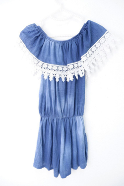 Комбинезон джинсовый 42 размер