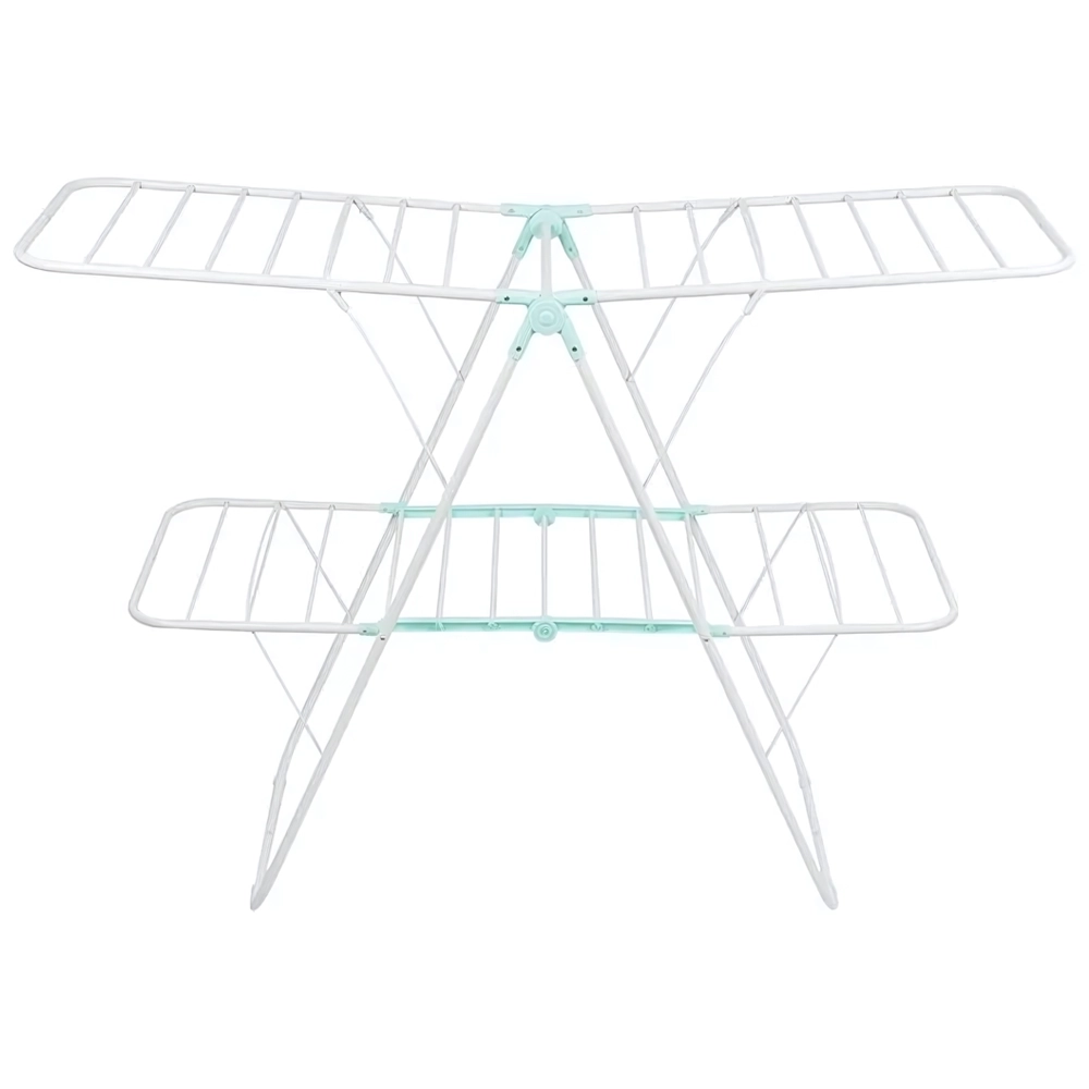 Сушилка для белья напольная двухуровневая CD-02, 147*60*98 см