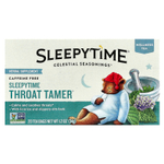Celestial Seasonings, Wellness Tea, Sleepytime Throat Tamer®, без кофеина, 20 чайных пакетиков, 34 г (1,2 унции)