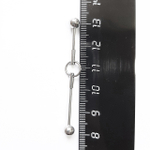 Идастриал штанги 10мм и 16 мм с кольцом из медицинской стали, толщина 1,2 мм с шариками 5 мм.