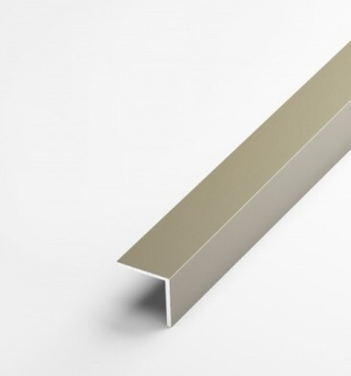 Алюминиевый уголок 20х20х1,2 L=2м Шампань