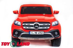 Детский электромобиль Toyland Mersedes-Benz X-Class красный