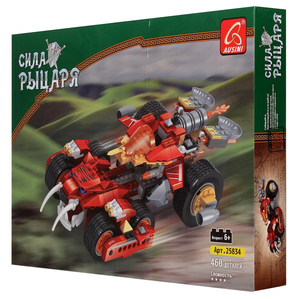 Конструктор блочный Аусини, коробка 25834