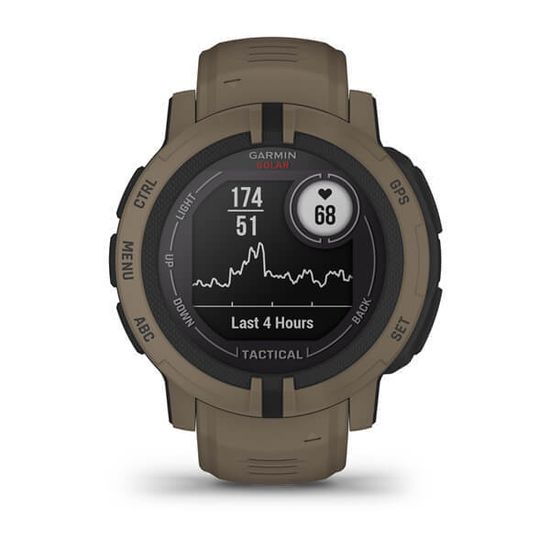 Умные часы Garmin Instinct 2 Solar Tactical коричневый