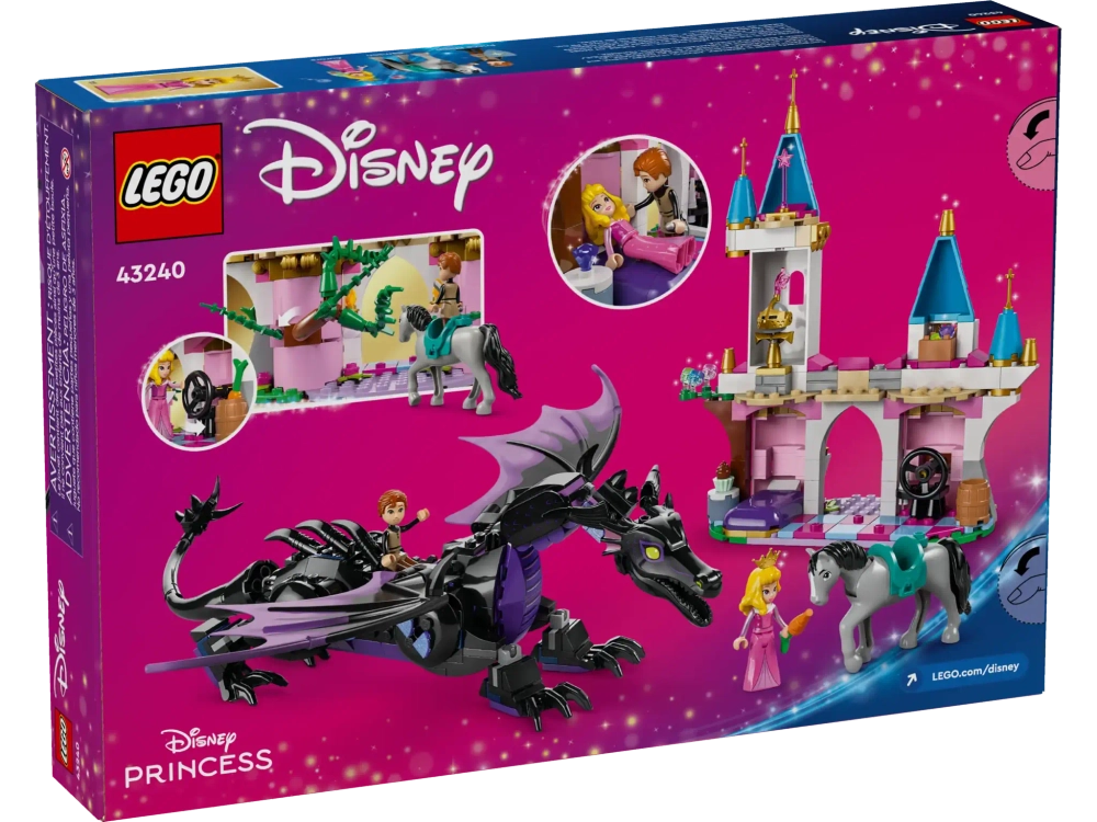 Конструктор LEGO Disney 43240 Малифисента в образе Дракона