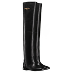 DIOR D Town Over the knee Boots 6cm Women"s Black