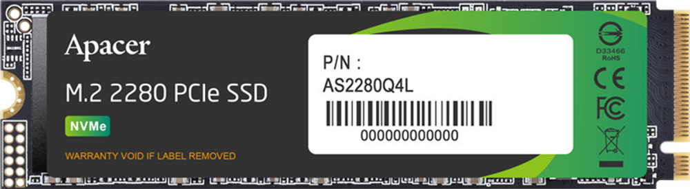 Накопитель SSD M.2 2280 Apacer AP512GAS2280Q4L-1