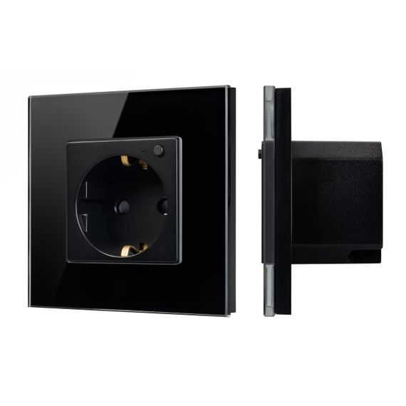 Розетка электрическая с Zigbee управлением SCT-OMALI-EUZB1-PL-BK (240V, 16A, Zigbee) Arlight 050216