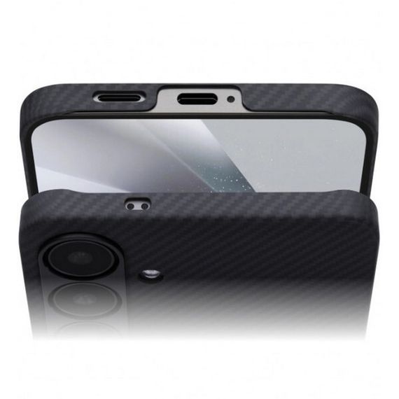 Чехол Pitaka Ultra-Slim Case для Samsung Galaxy S25 Black/Grey Twill (KS2501)