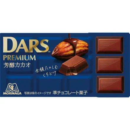 Шоколад DARS Premium "Насыщенный какао" 12шт, Morinaga 46г