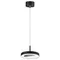 359281 OVER NT23 326 черный Светильник накладной светодиодный IP20 LED 18W 85-265V 1350Лм 3000К MIRROR