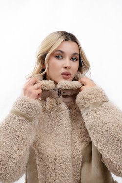 Куртка женская из овчины