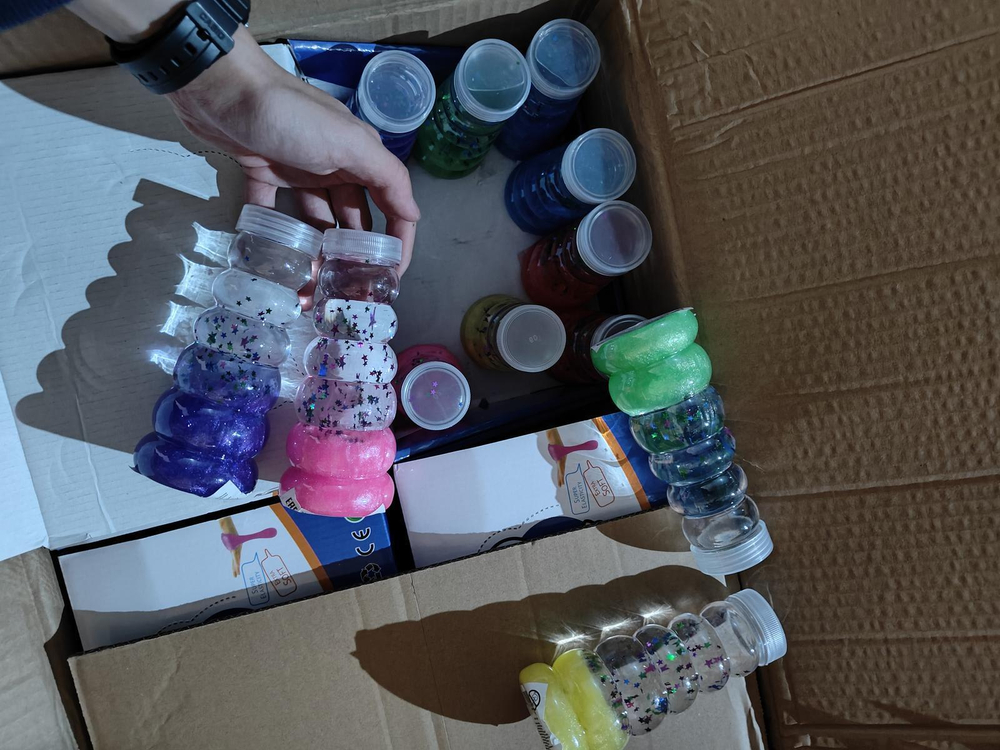 Лизун в ассортименте, банка С-45363