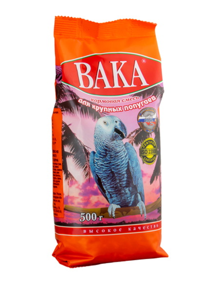 ВАКА "ВК" для крупных попугаев 500 г