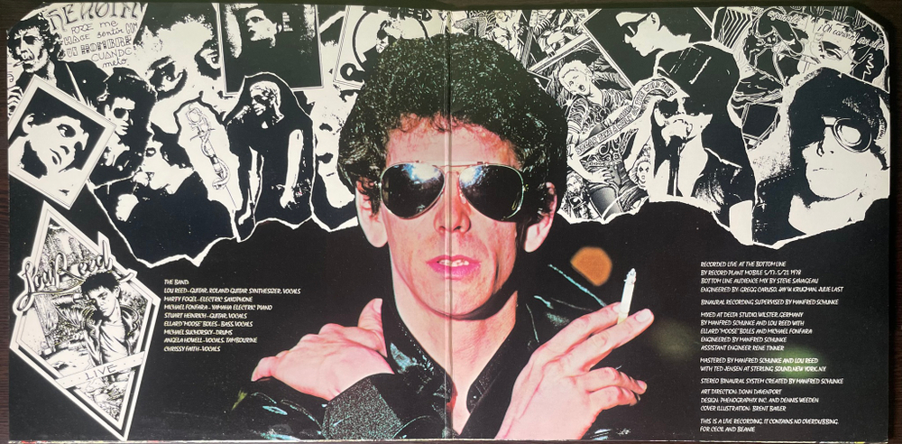 Lou Reed ‎– Lou Reed Live - Take No Prisoners 2LP (США 1978г.)