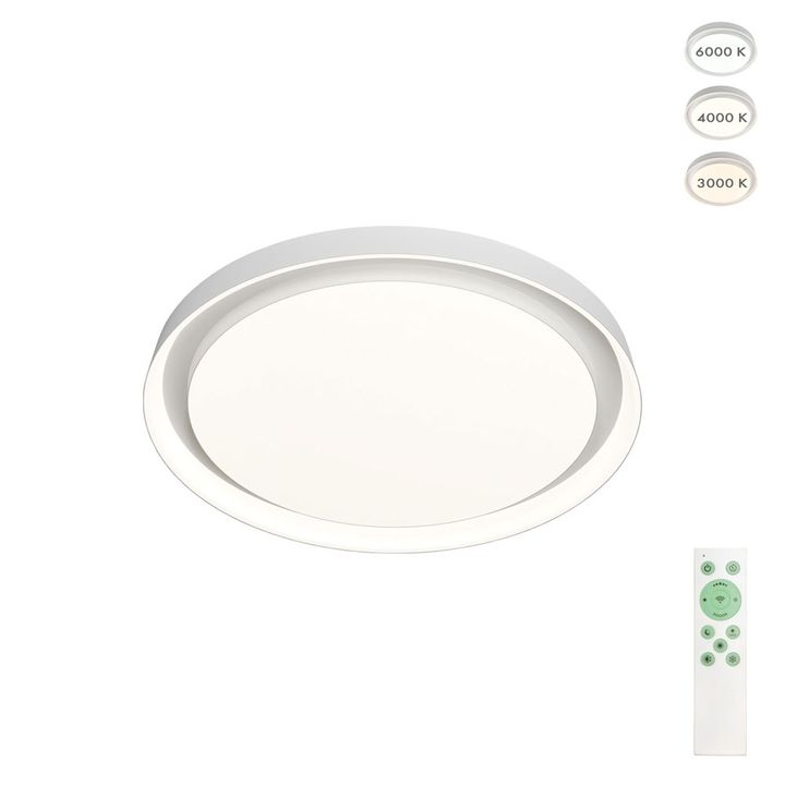 Потолочный светодиодный светильник Denkirs Cany DK6515-WH
