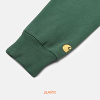  Толстовка мужская Carhartt WIP Hooded Chase Sweatshirt  артикул:I033661_sycamore - купить в магазине Дайс