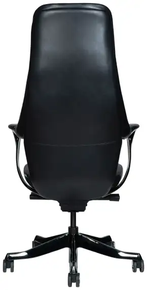 Кресло офисное Titanium черная кожа